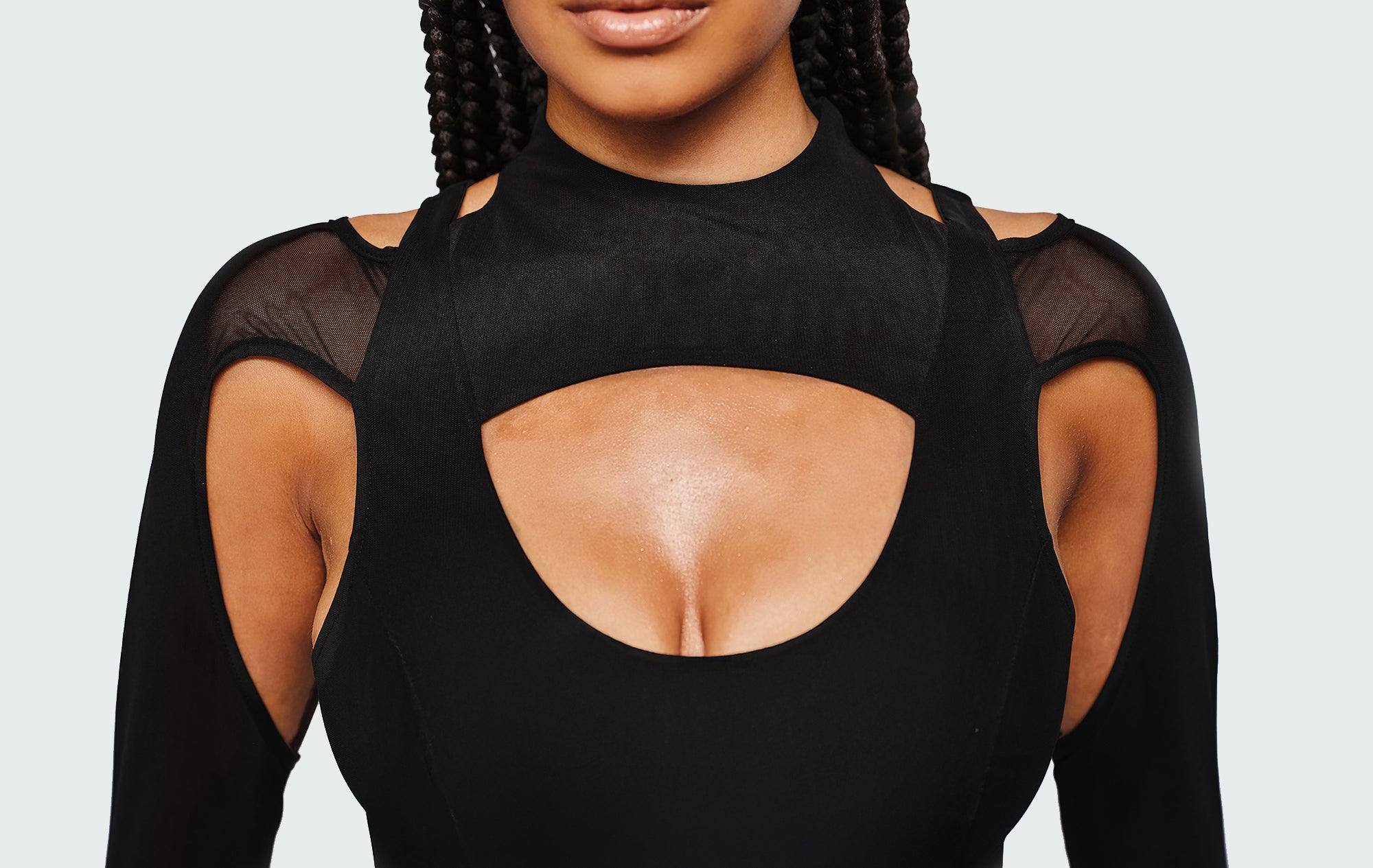 MESH CUT-OUT BODYSUIT