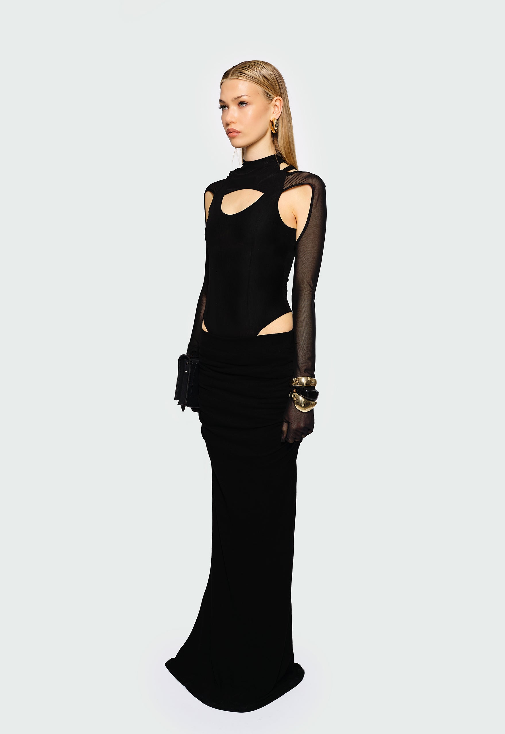 MESH CUT-OUT BODYSUIT